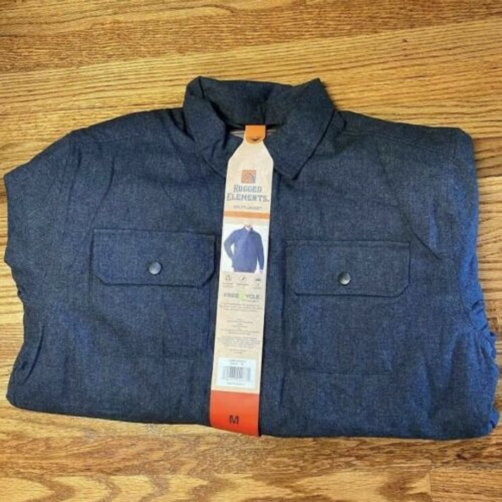 New!!! Rugged Elements Flannel Utility Jacket - Picture 3 of 3